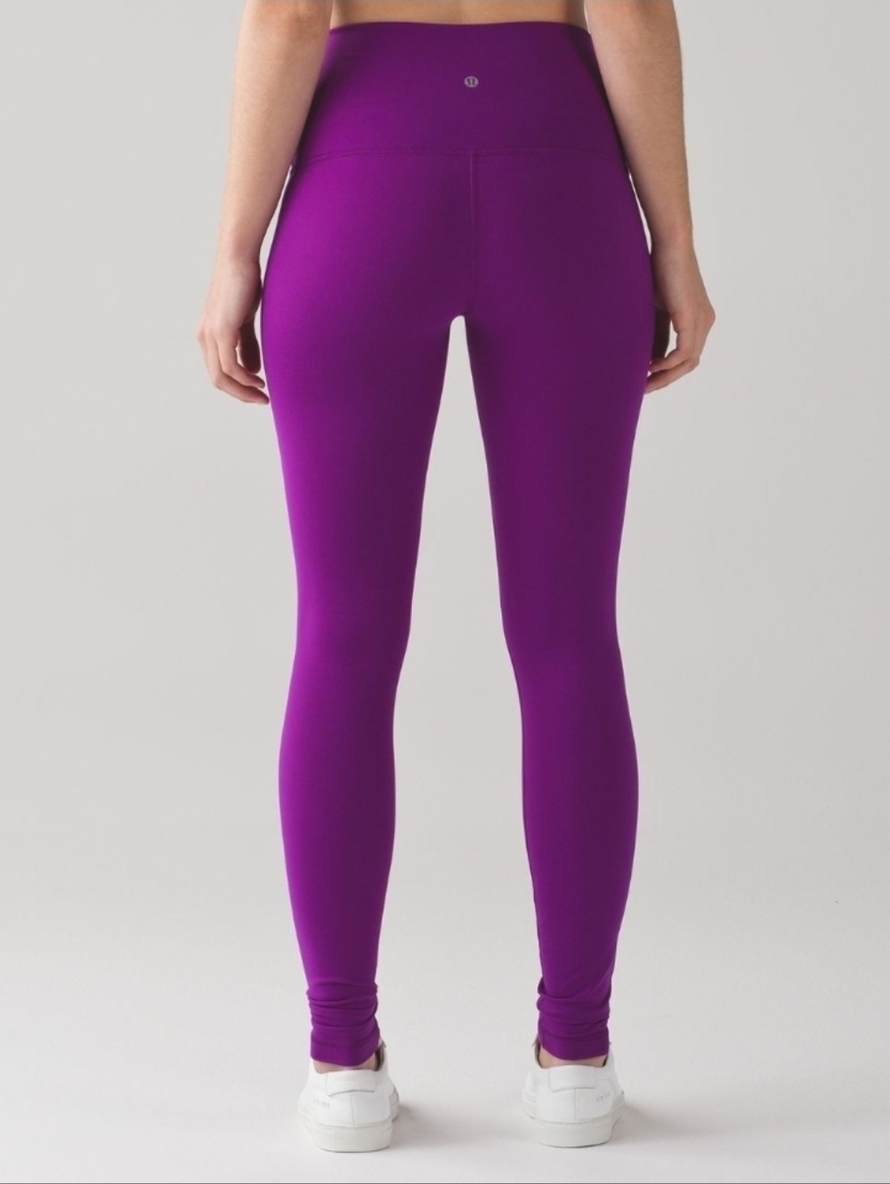 Lululemon Wunder Under Pant High-Rise Full-On Luon Tender Violet 28" Inseam Sz 8